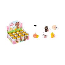 12pcs Chaveiro Em Forma De Ovo Caixa Surpresa Boneco Stitch Pingente Móvel Presente Misterioso