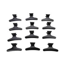 12PCS Clipe De Cabelo Profissional Sem Costura, Grampo De Cabelo Tipo Jacaré Para Ferramentas De 12PCS Clipe De Cabelo Profissional Sem Costura, Grampo De Cabelo Tipo Jacaré Para Ferramentas De