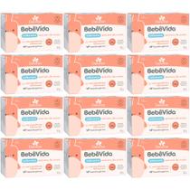12UN Bebe Vida Sabonete Vegetal Dermoprotetor 90g Davene 12UN Bebe Vida Sabonete Vegetal Dermoprotetor 90g Davene