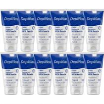 12UN Creme Depilatorio Corporal Men Sport 150G Depilflax 12UN Creme Depilatorio Corporal Men Sport 150G Depilflax