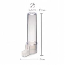 12un de Bebedouro Original Pequeno 30ml Para Pássaros Injetfor 12un de Bebedouro Original Pequeno 30ml Para Pássaros Injetfor