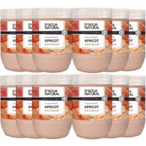 12UN Esfoliante Forte Abrasão Apricot 650g D'agua Natural
