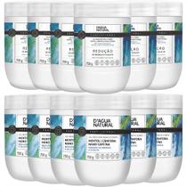 12UN Gel Corporal Crioterapia Cafeina 750g D'agua natural
