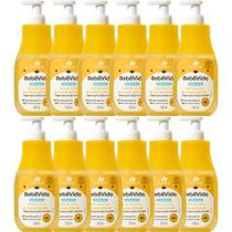 12UN Sabonete Liquido Bebe Vida Leite de Arroz 200ml Davene