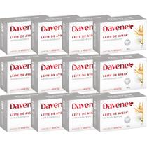 12UN Sabonete Vegetal Leite Aveia Hipoalergenico 90g Davene 12UN Sabonete Vegetal Leite Aveia Hipoalergenico 90g Davene