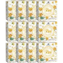 12UN Sabonete Vegetal Rosas Amarelas 170G Davene