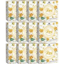 12UN Sabonete Vegetal Rosas Amarelas 170G Davene