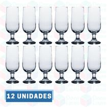 12UNI Taça de Vidro 300ML Chopp Cerveja Drinks Chic Elegante