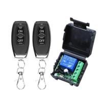 12V 10A RF433Mhz Interruptor De Luz Sem Fio Transmissor Receptor De Relé Para Fechadura De Porta