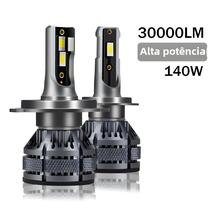 12v 140w Led Lâmpada Para Farol De Carro 30000lm H7 H4 H1 H8 H11 6000k Luz De Neblina 9005 9006