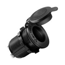 12v-24v tomada de modificação de carro, isqueiro fêmea, tomada de carregador de carro
