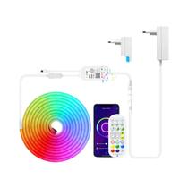 12V RGB LED Strip Neon Lights Smart WiFi Bluetooth Alexa Google Home Fita De Decoração De Quarto