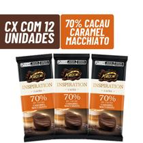 12x Chocolate Amargo 70% Inspiration Macchiato 80g - Arcor