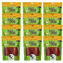 12x Petisco Gourmet Bio Dog Soft Steak-para Cães Frango-100g