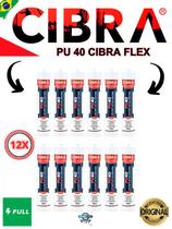 12x Pu 40 Cibra Flex Cola Selante Poliuretano 400g Cz/Br/Pt 12x Pu 40 Cibra Flex Cola Selante Poliuretano 400g Cz/Br/Pt