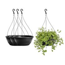 12x Vasos Pendentes C/ Haste 6,6l para Samambaias Giboia