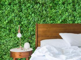 13 Painéis de Folhagens Artificiais Premium com Muito Volume para Decorações das Paredes Internas