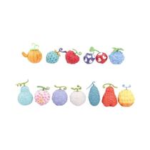 13 pçs/set One Piece Devil Fruit Figures Pvc Modelo Brinquedos 5-6cm