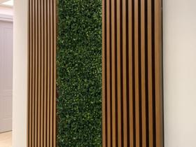 13 Placas Decorativa de Buxinho Artificial 25x25 cm para Jardim Vertical e Composições Modernas - DE27095