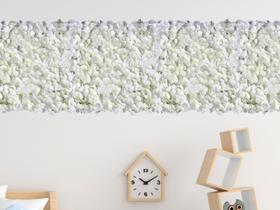 13 Placas Decorativas com Flores Artificiais 60x40 Fundo para Eventos e Decoração