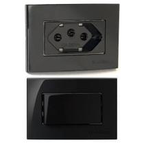 13 Tomadas de Embutir para Móvel 3 Pinos 10a + 2 Interruptor Simples 13 Tomadas de Embutir para Móvel 3 Pinos 10a + 2 Interruptor Simples