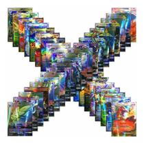 130 Cartas Pokemon Card Game GX EX e Ultra Raras Lindas e Brilhantes