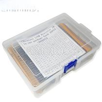 130 Valores 2600 Peças 1/6W 1/8W 0.125W 1% Resistores De Filme Metálico Pacote Variado Kit 130 Valores 2600 Peças 1/6W 1/8W 0.125W 1% Resistores De Filme Metálico Pacote Variado Kit
