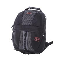 1330 - Mochila Campus 30 - Quadriculado Com Preto