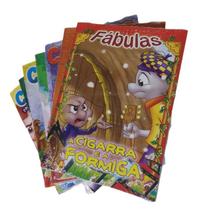 138 Livrinhos Infantis Fábulas Clássicos Colorir E Histórias