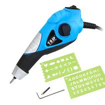 13W Gravador Elétrico Caneta Gravura Ferramenta para Metal Madeira Vidro Pedra