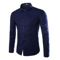 14 cores cor sólida masculina moda doce cor camisa masculina casual camisa de manga longa para homem