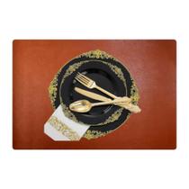 14 jogo americano mesa jantar posta luxo restaurante couro 14 jogo americano mesa jantar posta luxo restaurante couro