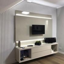 14 Placas Pvc 3D Painel Ripado Revestimento Faca Voce Mesmo