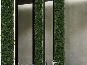14 Placas Verde de Buxinho Artificial 25x25 cm para Jardins de inverno e Ambientes Comerciais - DE27095 14 Placas Verde de Buxinho Artificial 25x25 cm para Jardins de inverno e Ambientes Comerciais - DE27095