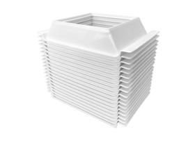 14 Suportes Bloco Vidro Lajesolar Luz Natural Do Sol H8 30cm