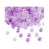 140 Peças De Contas De Vidro Triangulares De Alta Qualidade Com Núcleo Tingido Fantasma Para DIY De