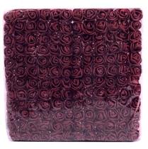 144 Mini Rosas Rosinhas de EVA Com Tule Diversas Cores