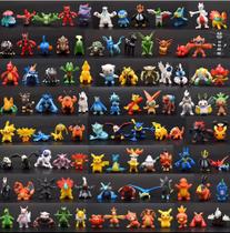 144 Miniaturas Pokemon De Alta Qualidade, Importado - AMAZING