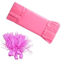 144 Papel De Bala Seda Duas Franjas rosa pink Doces Bombom 144 Papel De Bala Seda Duas Franjas rosa pink Doces Bombom