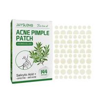 144 Remendos Hidrocolóides para Acne - Translúcidos, Foscos, com Ácido Salicílico e Óleo de Árvore de Chá