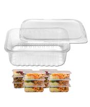 144 un pote descartavel 750 ml freezer marmita fit microondas