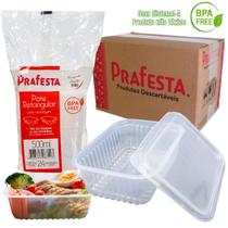 144un Pote Marmita Descartável 500 ml Fitness Fit Freezer Microondas dieta PRAFESTA 144un Pote Marmita Descartável 500 ml Fitness Fit Freezer Microondas dieta PRAFESTA