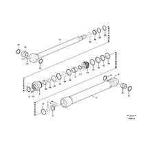 14589156 - Reparo do Cilindro da Caçamba - EC135, EC140, EC210, EC240, EC290, EW145