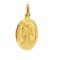 1499483 Pingente Medalha Santo Expedito Ouro18k Padroeiro Militares