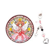 14cm CardCaptor Sakura KINOMOTO SAKURA Acrílico Pingente Anime Mochila Decoração Presente Para