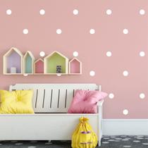 15 Adesivos decorativos parede Bolinhas bolas Brancas 3cm 15 Adesivos decorativos parede Bolinhas bolas Brancas 3cm