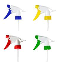 15 Borrifador Spray Regulável Válvula Gatilho Ajustável Garrafas Multiuso Limpeza Jardinagem Uso Doméstico