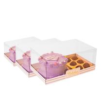 15 caixas bento cake celebre p/6 doces c4595 - ideia 15 caixas bento cake celebre p/6 doces c4595 - ideia