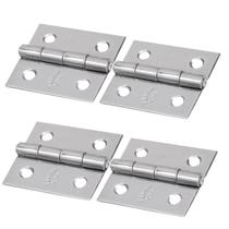 15 Dobradiça Inox AISI 304 38x34mm Com Pino Fixo Reforçada 15 Dobradiça Inox AISI 304 38x34mm Com Pino Fixo Reforçada