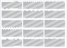 15 Espatulas Inox Para Bolo, Decorar, Modelar E Alisar 20cm 15 Espatulas Inox Para Bolo, Decorar, Modelar E Alisar 20cm